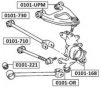 ASVA 0101-168 Control Arm-/Trailing Arm Bush